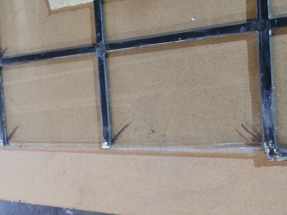 Repairing leaded windows in Southampton Carpentry Services Southampton