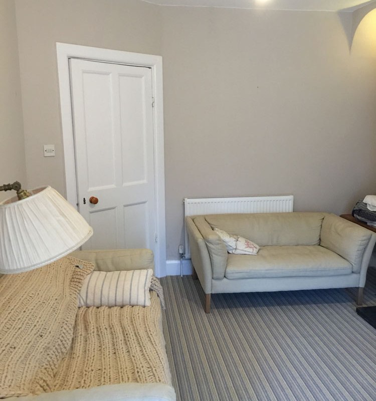 finished renovation of a lounge in a propert in southampton
