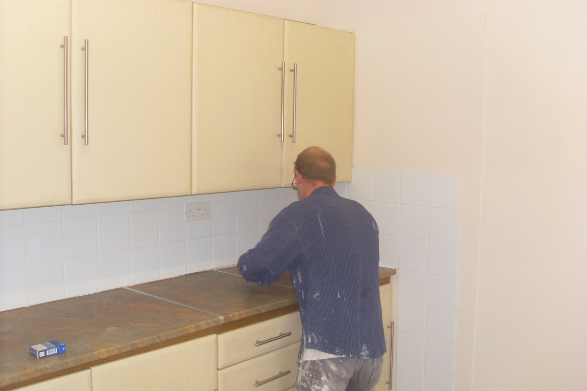 painted kitchen in southampton
